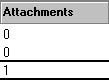attachments function for columns