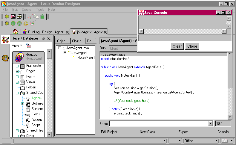 Creating a Java agent